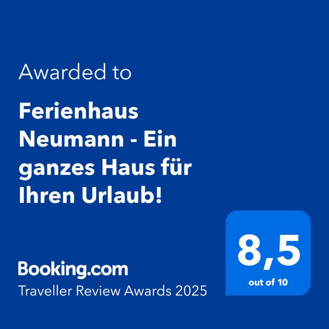 Ferienhaus Neumann - Ein Ganzes Haus Fuer Ihren Urlaub! Hessenburg Exterior foto